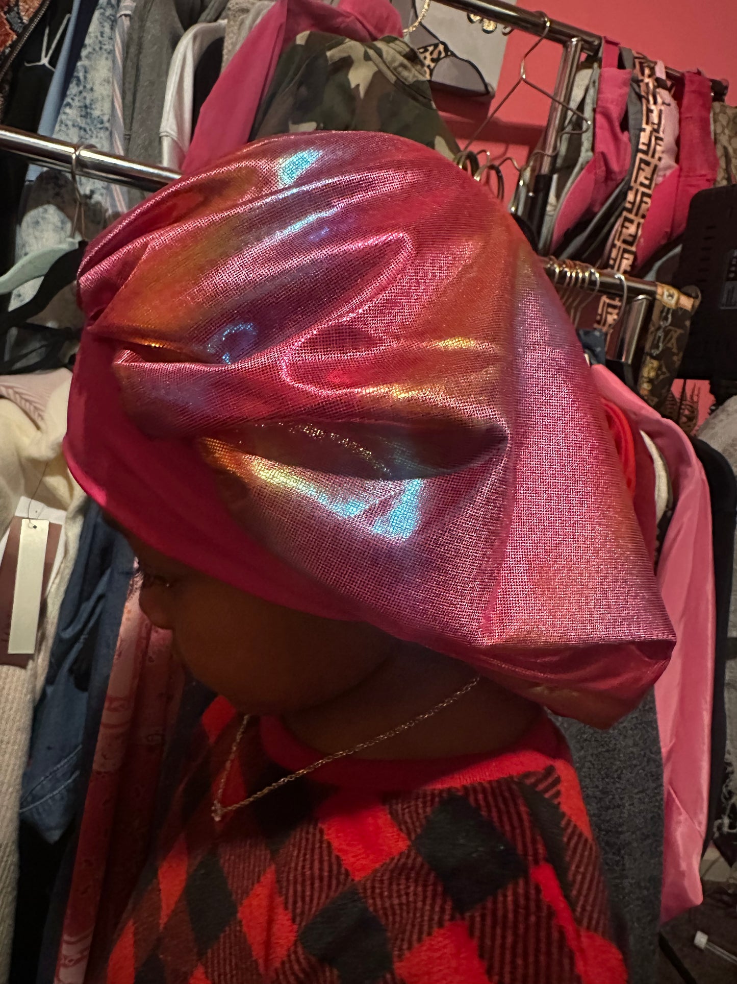 silk kids hair bonnets